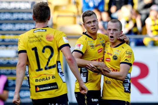 Elfsborgs Joakim Nilsson, Viktor Claesson och Daniel