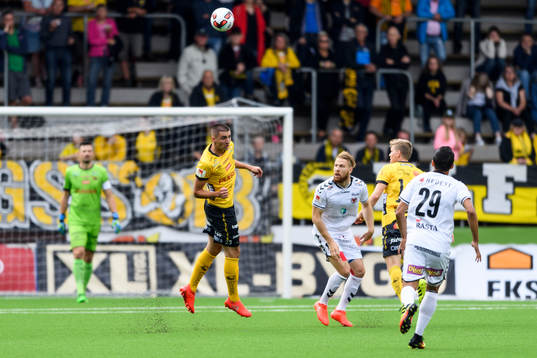 under fotbollsmatchen i Allsvenskan mellan Elfsborg och