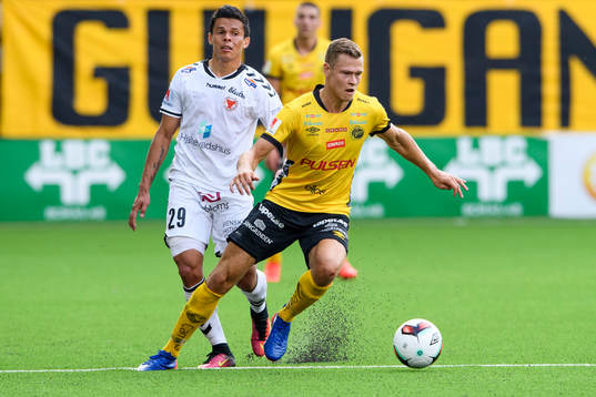 Elfsborgs Viktor Claesson och Kalmars Romário Pereira