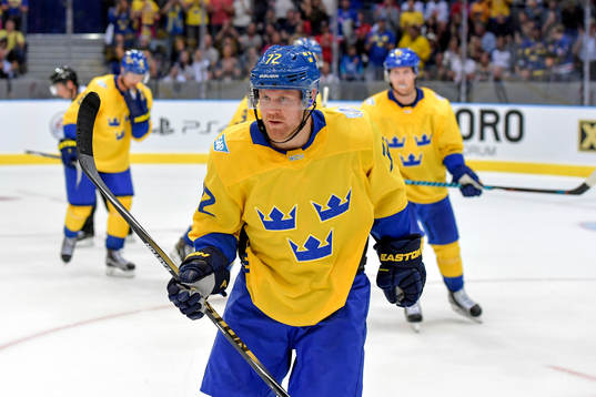Sveriges Patric Hörnqvist jublar