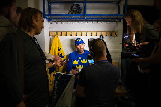 Sveriges målvakt Henrik Lundqvist