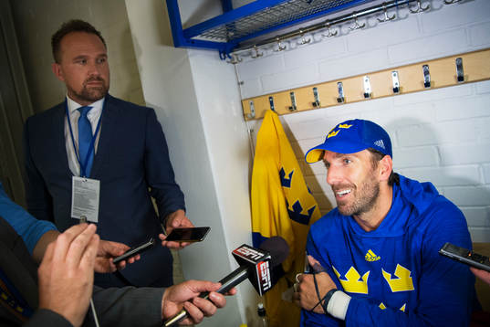 Sveriges målvakt Henrik Lundqvist