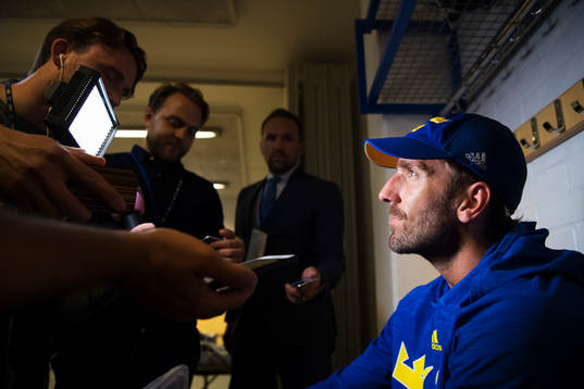 Sveriges målvakt Henrik Lundqvist