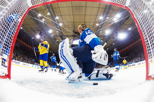 Sveriges Loui Eriksson jublar