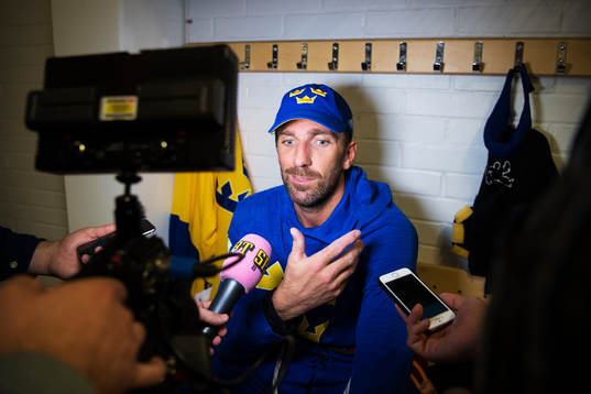 Sveriges målvakt Henrik Lundqvist