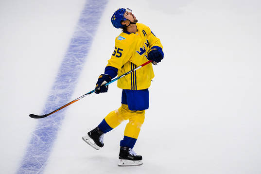 Sveriges Erik Karlsson reagerar