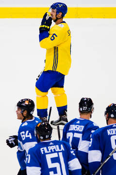 Sveriges Anton Strålman deppar