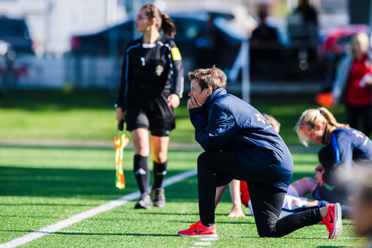 Norges flrbundskapten Lena Tyriberget