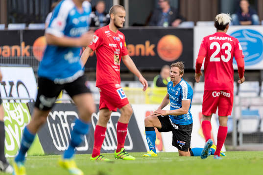 Halmstads Fredrik Olsson deppar