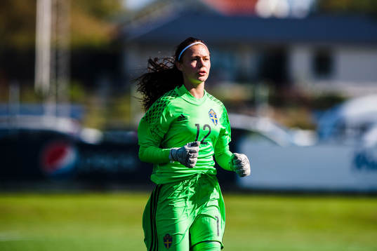Sveriges målvakt Ella Wilson