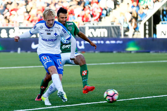 Norrköpings Karl Holmberg gör 3-0
