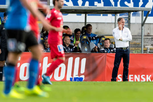 Halmstads tränare Jan Jönsson