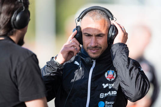 Helsingborgs manager Henrik Larsson