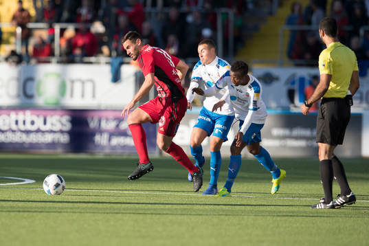 Östersunds Sotirios Papagiannopoulos mot Helsingborgs