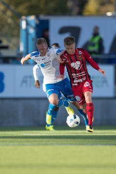 Östersunds Dennis Widgren mot Helsingborgs Peter Larsson