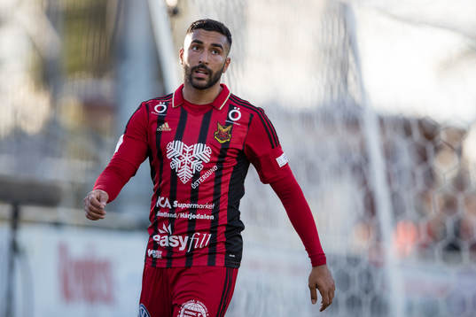 Östersunds Saman Ghoddos deppar