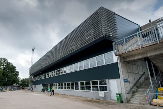 Örjans Vall före fotbollsmatchen i Superettan mellan