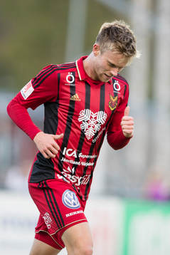 Östersunds Dennis Widgren deppar