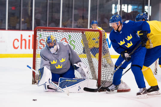 Henrik Lundqvist och Patric Hörnqvist