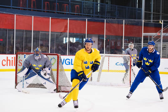 Henrik Lundqvist, Anton Strålman och Carl Söderberg