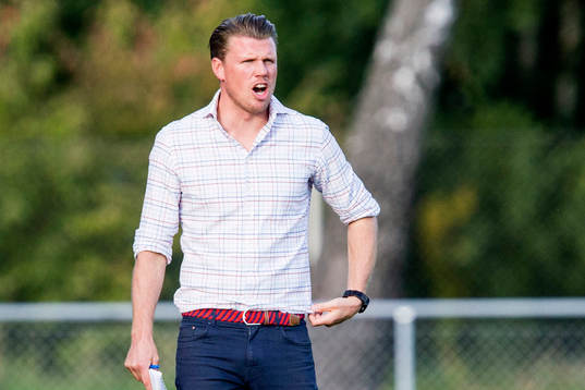 Ängelholms tränare Christian Järdler