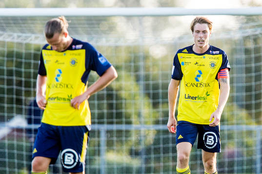 Ängelholms Sebastian Carlsén och Marcus Bergholtz deppar