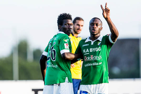 Ljungskiles Lord Ofosuhene och Ahmed Suleiman