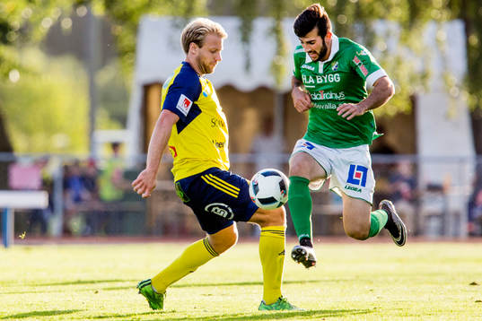 Ljungskiles Allan Mohideen och Ängelholms Fredrik Karlsson