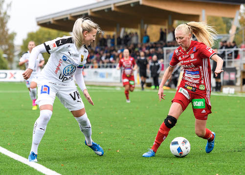 Umeås Hanna Glas och Piteås Elin Bragnum