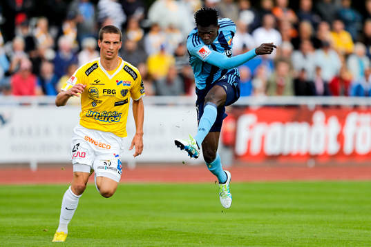 Falkenbergs Thomas Juel-Nielsen och Djurgårdens Michael