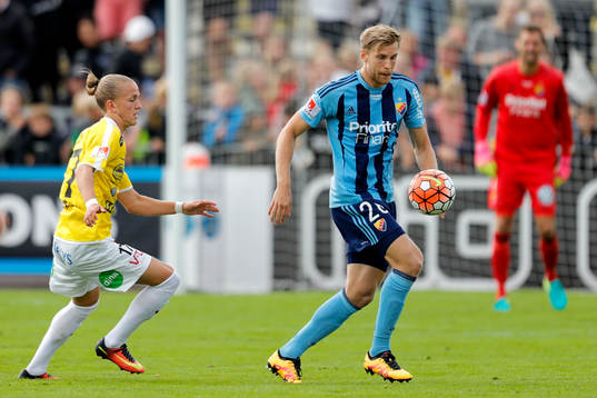 Falkenbergs Jesper Karlsson och Djurgårdens Niklas