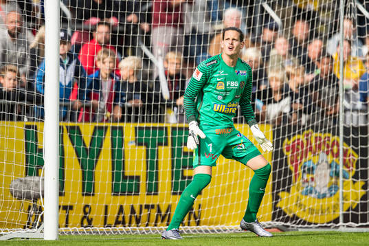 Falkenbergs målvakt Otto Martler