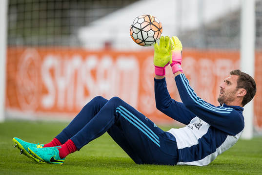 Djurgårdens målvakt Andreas Isaksson