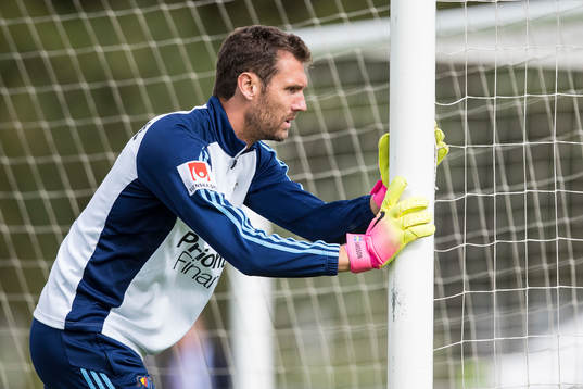 Djurgårdens målvakt Andreas Isaksson