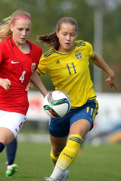 Sveriges nummer 11 Emma Engström