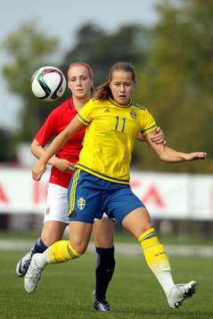 Sveriges nummer 11 Emma Engström