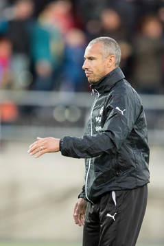 Helsingborgs manager Henrik Larsson