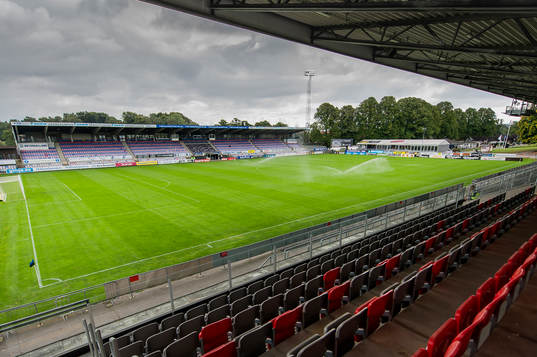 Örjans Vall före fotbollsmatchen i Superettan mellan