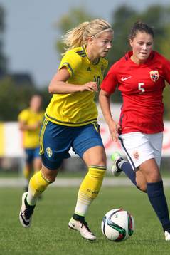 Sveriges nummer 10 Sara Linnakallio