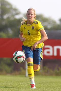Sveriges nummer 6 Agnes Nyberg