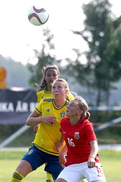 Sveriges lagkapten nummer 7 Frida Thörnqvist