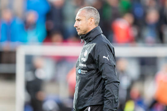 Helsingborgs manager Henrik Larsson