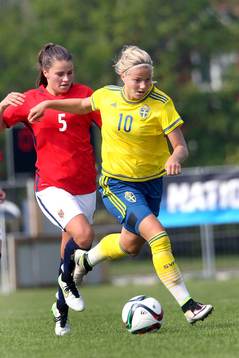 Sveriges nummer 10 Sara Linnakallio