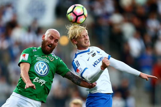 Norrköpings Karl Holmberg och Jönköpings Tobias Nilsson