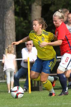 Sveriges nummer 9 Cornelia Kapocs
