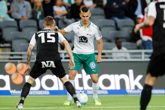 Örebros Martin Lorentzson och Hammarbys Alexssander