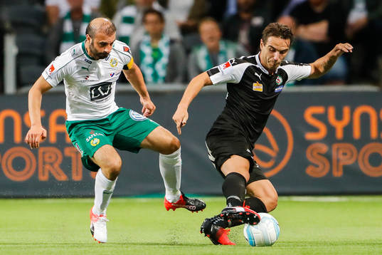 Hammarbys Kennedy Bakircioglu och Örebros Nordin Gerzic
