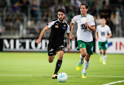 Örebros Nahir Besara och Hammarbys Johan Persson