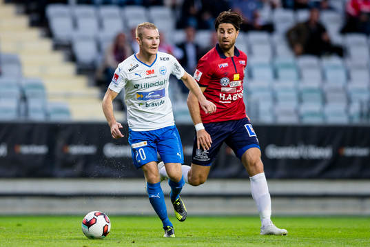 2 Värnamos  Freddy Winst och Örgrytes George Mourad