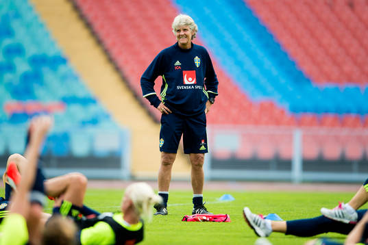 Sveriges förbundskapten Pia Sundhage